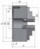 Четырехкулачковый токарный патрон Optimum  ? 80 мм с центральным зажатием, рис.5