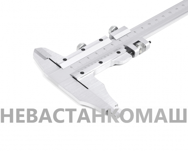 Штангенциркуль 0 - 300 ШЦ-II (0,05) моноблок с устройством точной установки рамки "CNIC" (Шан 148-535S) нерж. сталь, рис.1